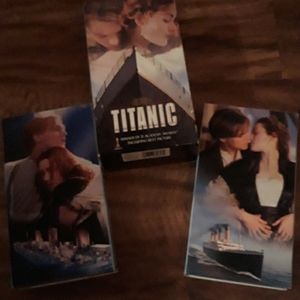 Titanic Movie 2 VHS collection